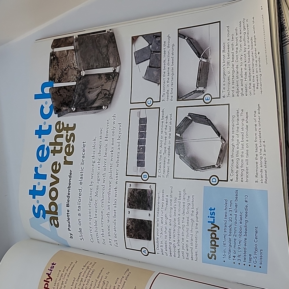 Bead Style magazines Qty 3 quick and easy Jewelry projects Summer to Fall 7911 - Picture 11 of 11